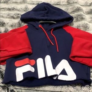 FILA Cropped Hoodie